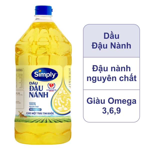 Dầu Đậu Nành Nguyên Chất Simply - Hình ảnh 3