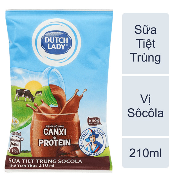 Sữa Tươi Cô Gái Hà Lan Vị Sôcôla - Hình ảnh 6