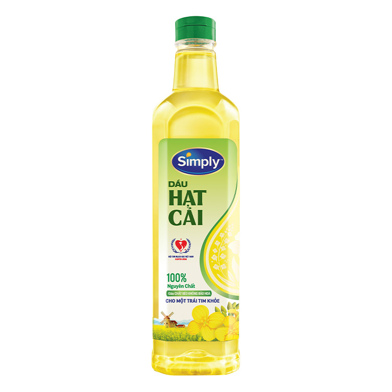 Dầu Hạt Cải Simply Chai 1 Lít - Hình ảnh 2