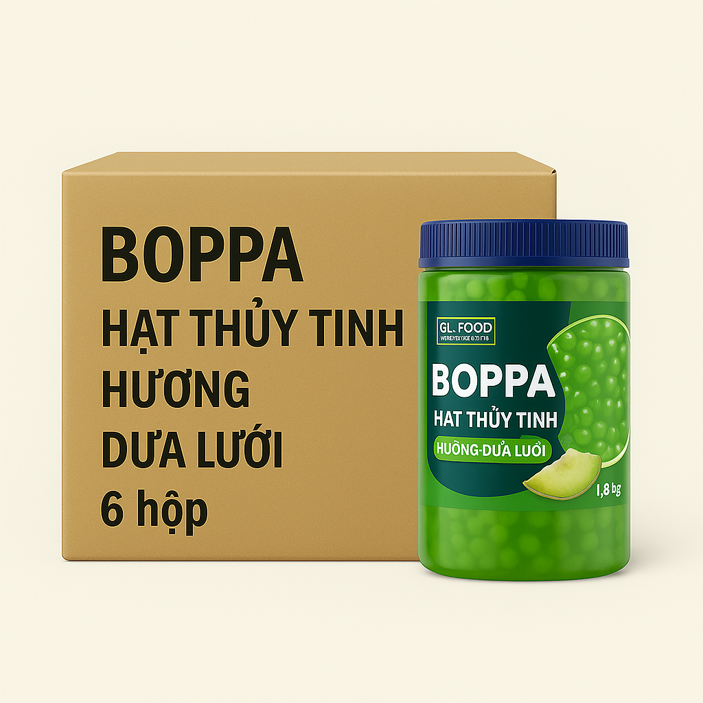 Hạt Thủy Tinh Boppa Hương Dưa Lưới - Hình ảnh 2