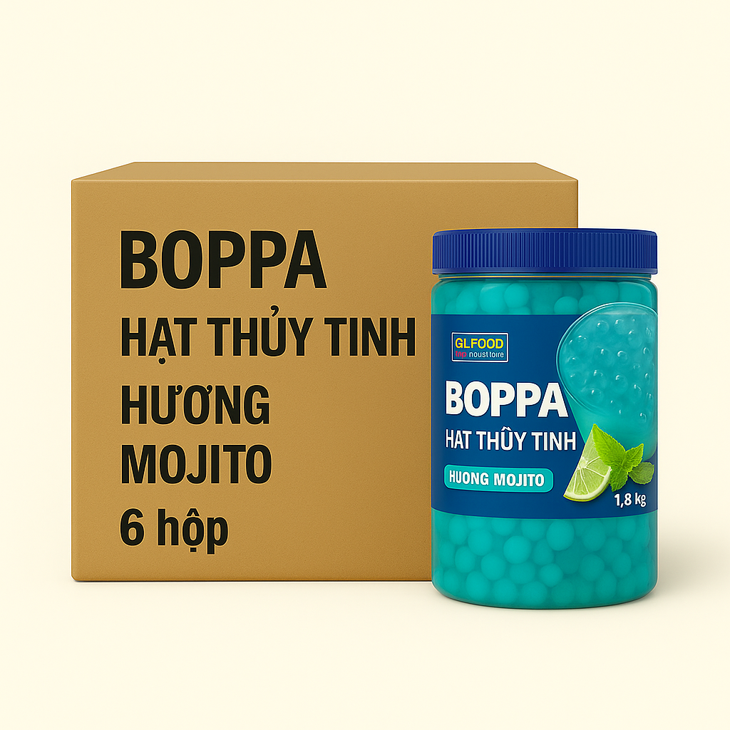 Hạt Thủy Tinh Boppa Hương Mojito - Hình ảnh 2