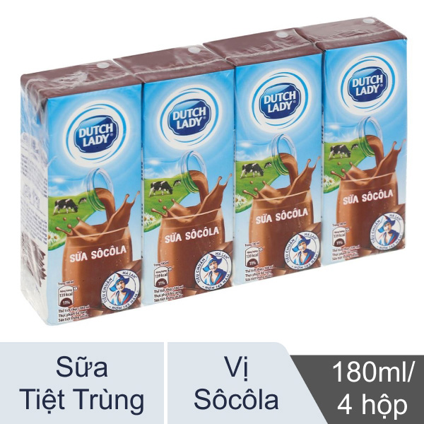 Sữa Tươi Cô Gái Hà Lan Vị Sôcôla - Hình ảnh 2