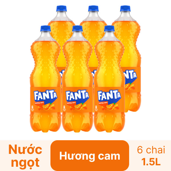 Nước Ngọt Fanta Hương Cam Chai 1.5 Lít - Hình ảnh 3