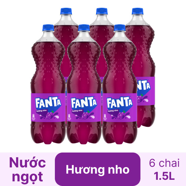 Fanta Nho Chai Nhựa 1.5 Lít - Hình ảnh 2