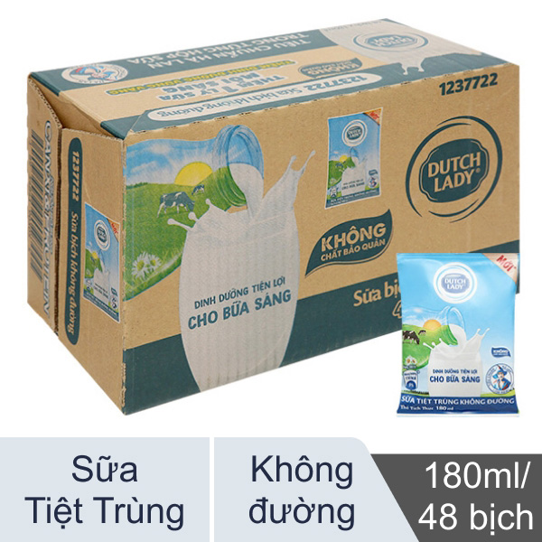 Sữa Bịch Không Đường Cô Gái Hà Lan - Hình ảnh 2
