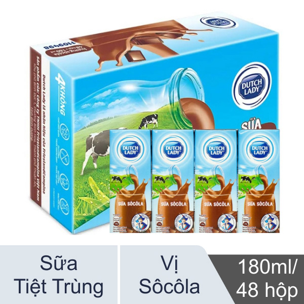 Sữa Tươi Cô Gái Hà Lan Vị Sôcôla - Hình ảnh 3