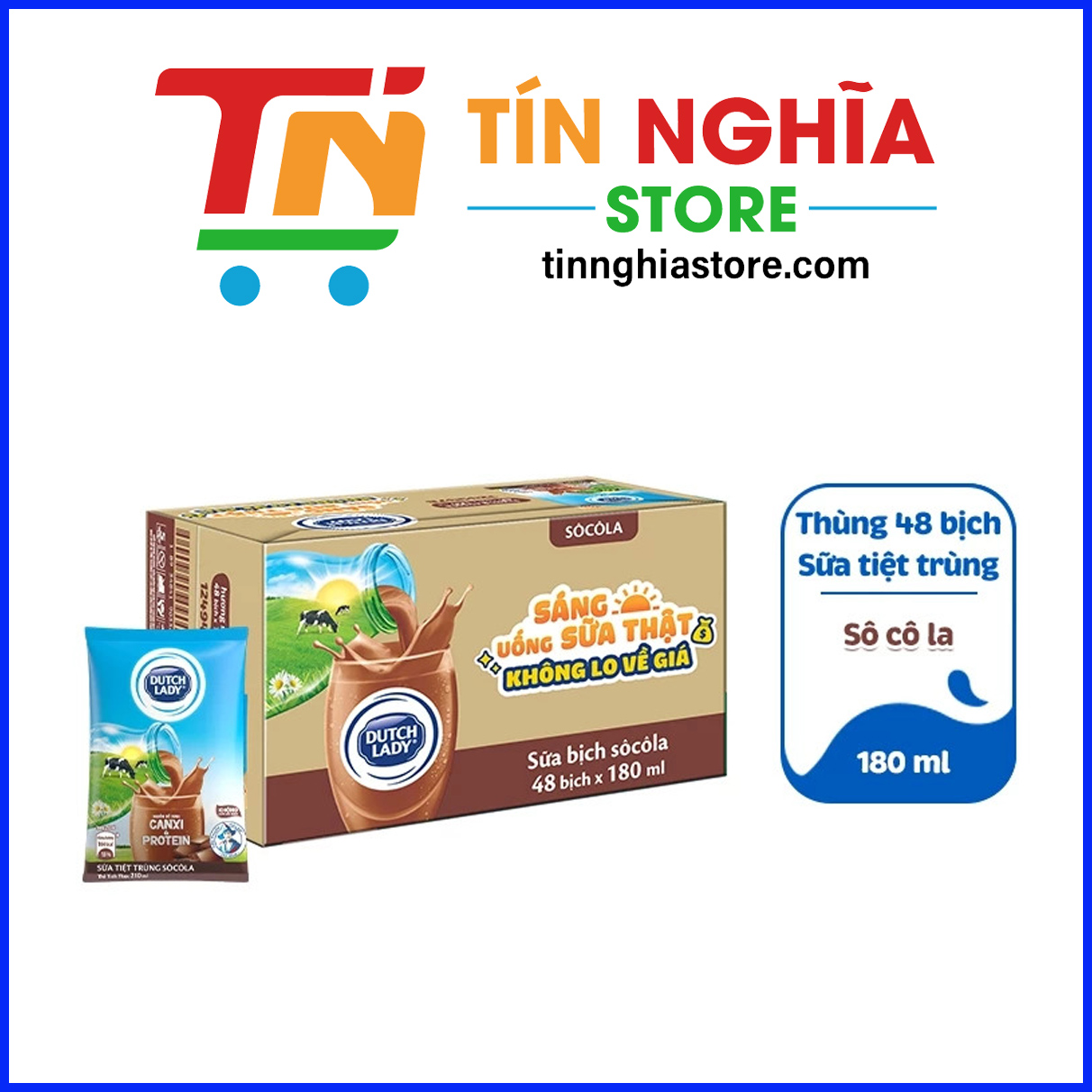 Sữa Tươi Cô Gái Hà Lan Vị Sôcôla - Hình ảnh 5