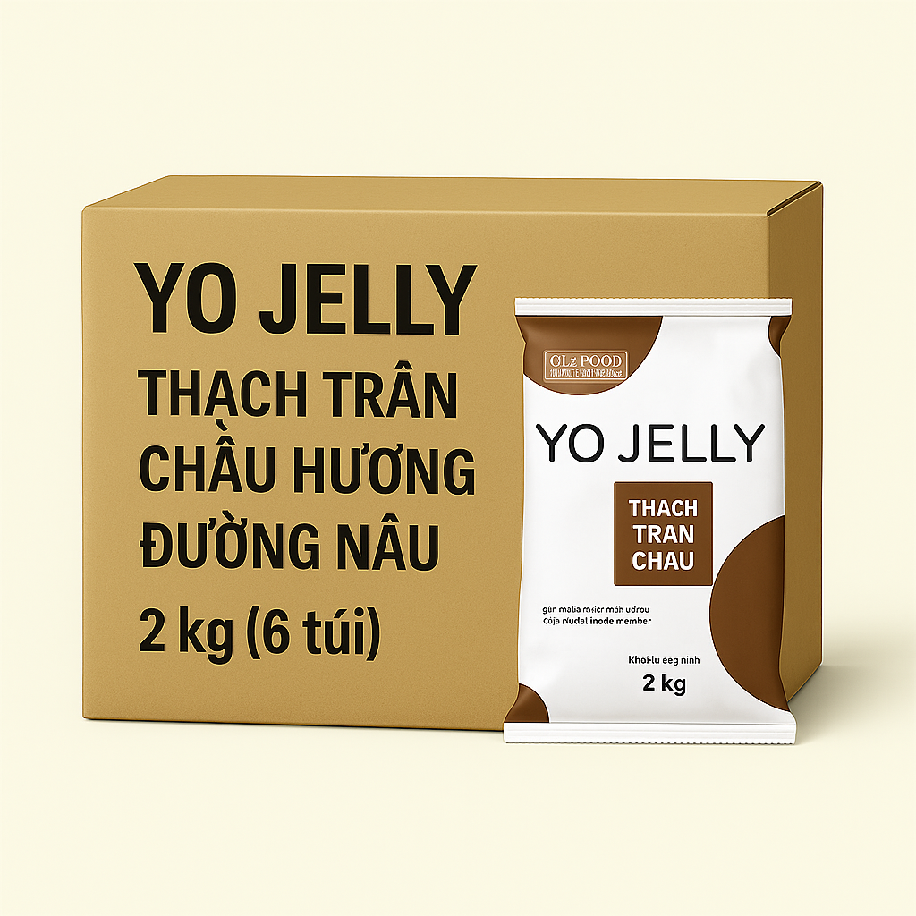 Yo Jelly Thạch Trân Châu Đường Nâu - Hình ảnh 2