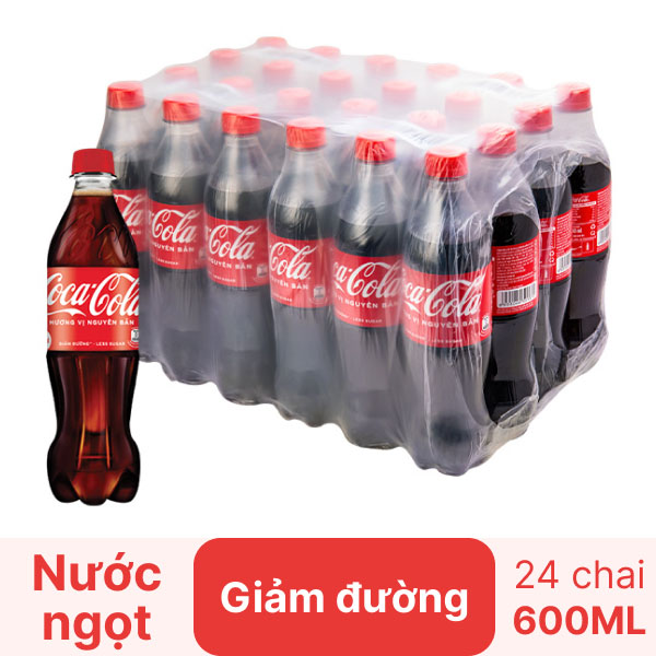 Nước Ngọt Coca Cola Vị Nguyên Bản Chai 600 ml - Hình ảnh 4