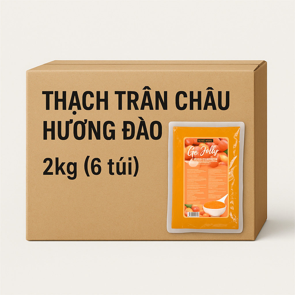 Thạch Trân Châu Hương Đào 2kg - Hình ảnh 2