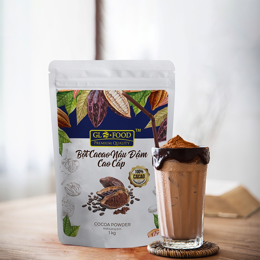 Bột Cacao Nâu Đậm Cao Cấp 1 kg - Hình ảnh 3