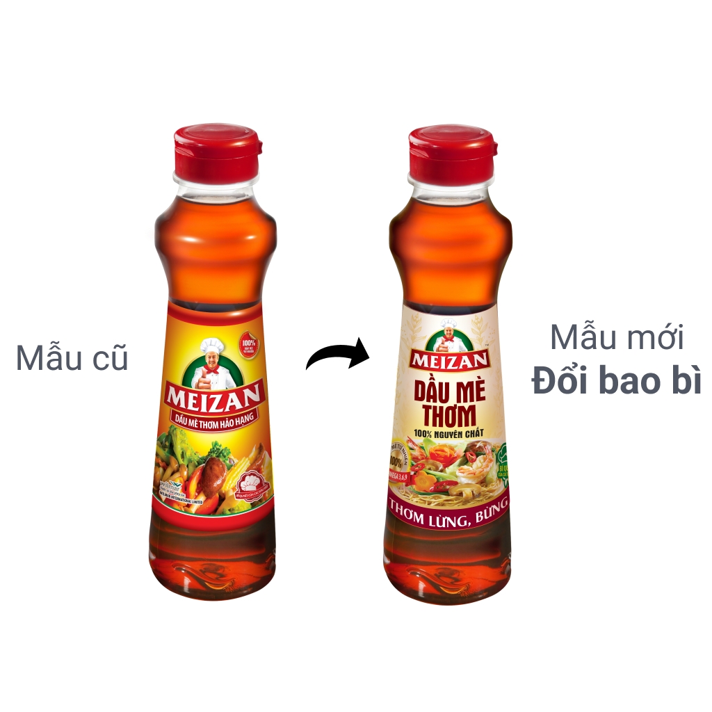 Dầu Mè Hảo Hạng Meizan 250ml - Hình ảnh 3