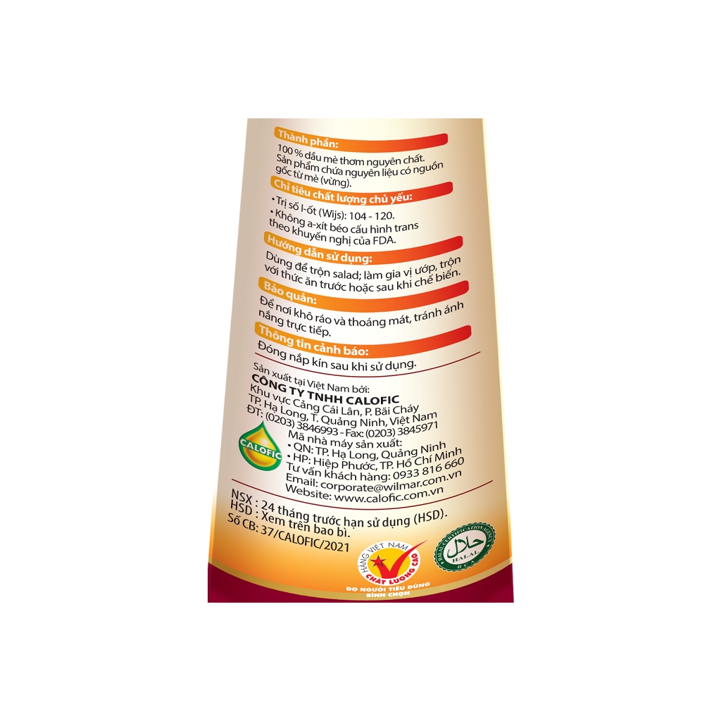 Dầu Mè Hảo Hạng Meizan 250ml - Hình ảnh 5