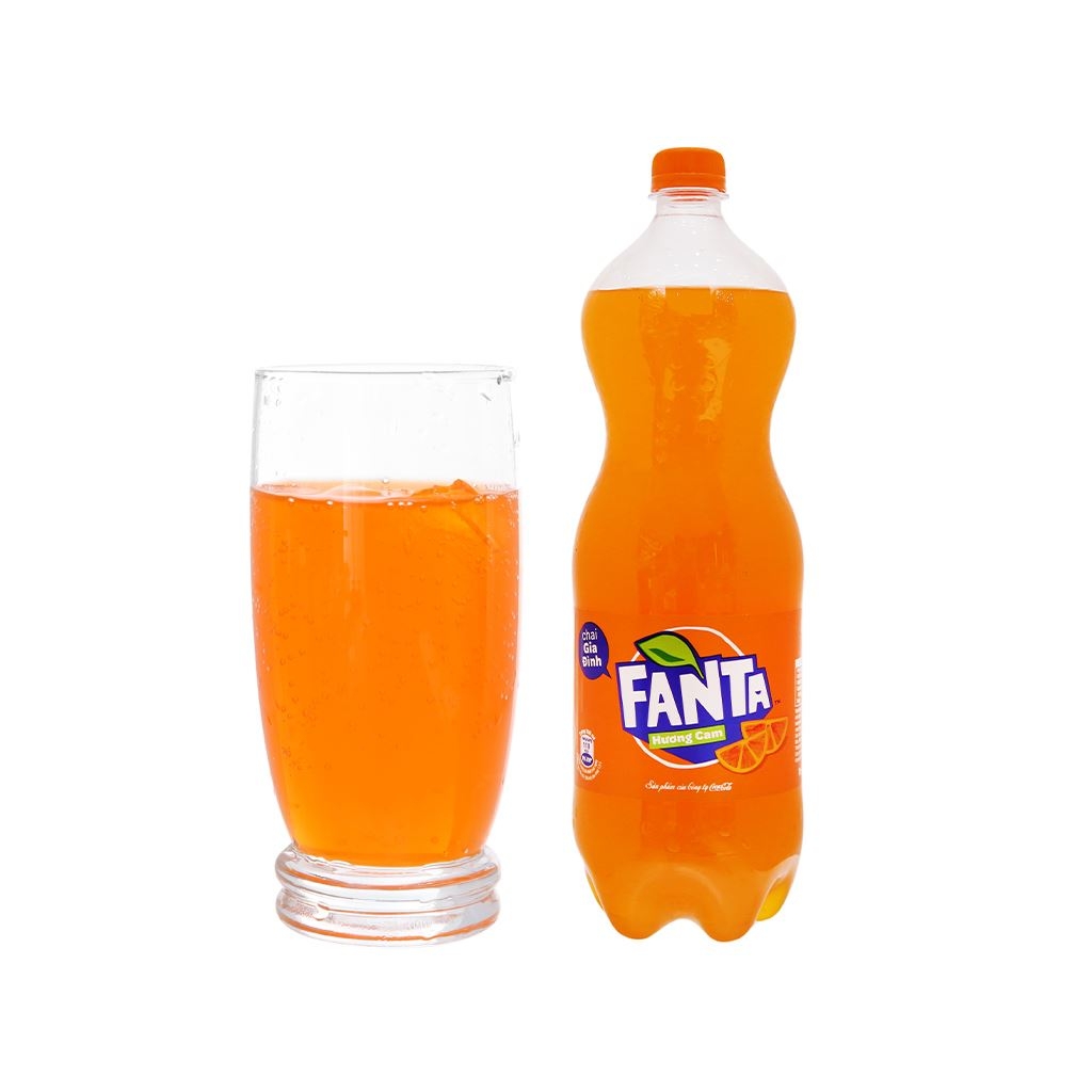 Nước Ngọt Fanta Hương Cam Chai 1.5 Lít - Hình ảnh 2