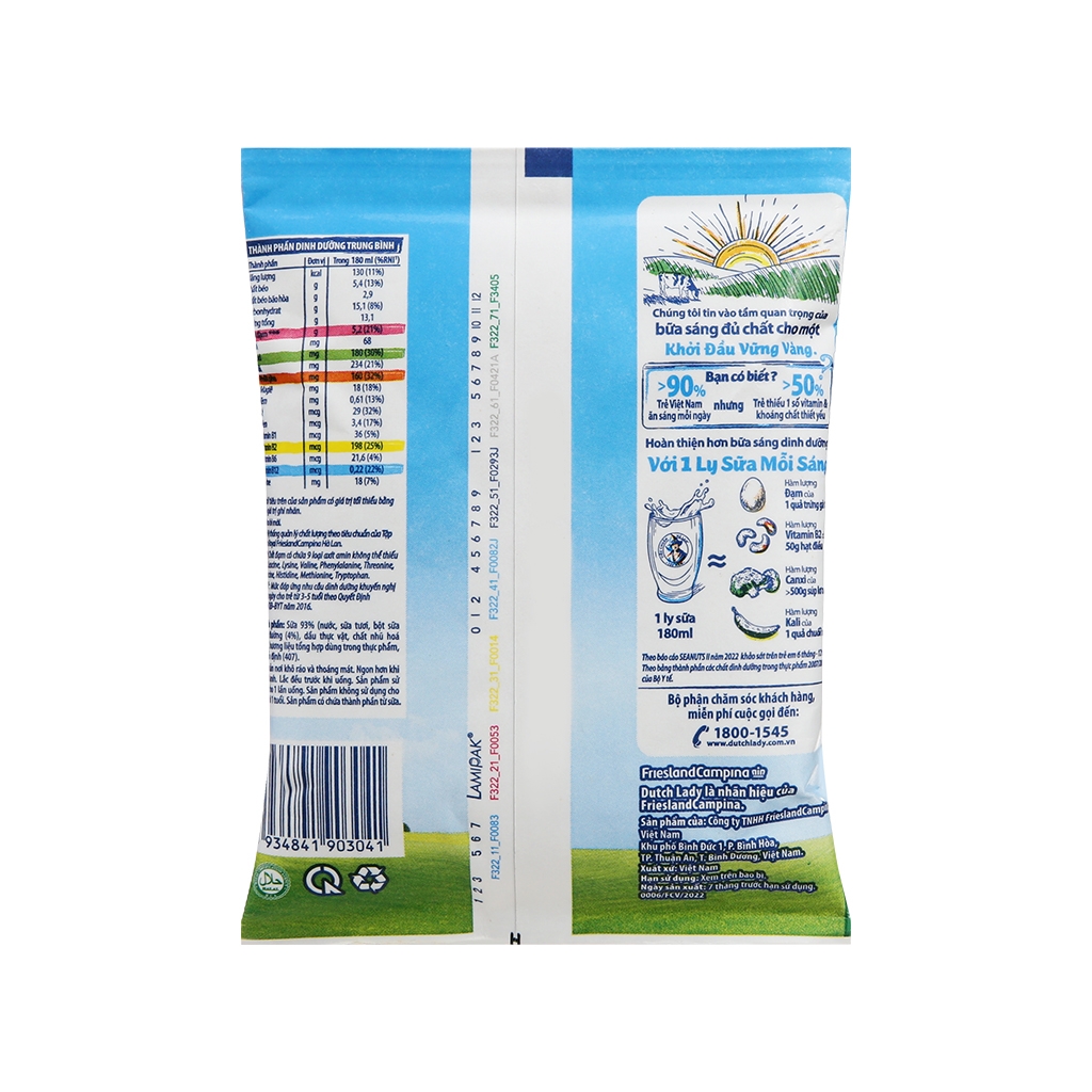 Sữa Bịch có Đường Cô Gái Hà Lan - Hình ảnh 4