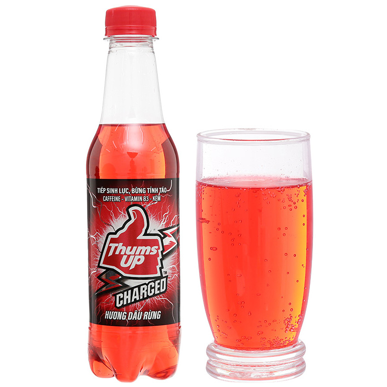 Nước tăng lực Thums Up Charged dâu rừng - Hình ảnh 5