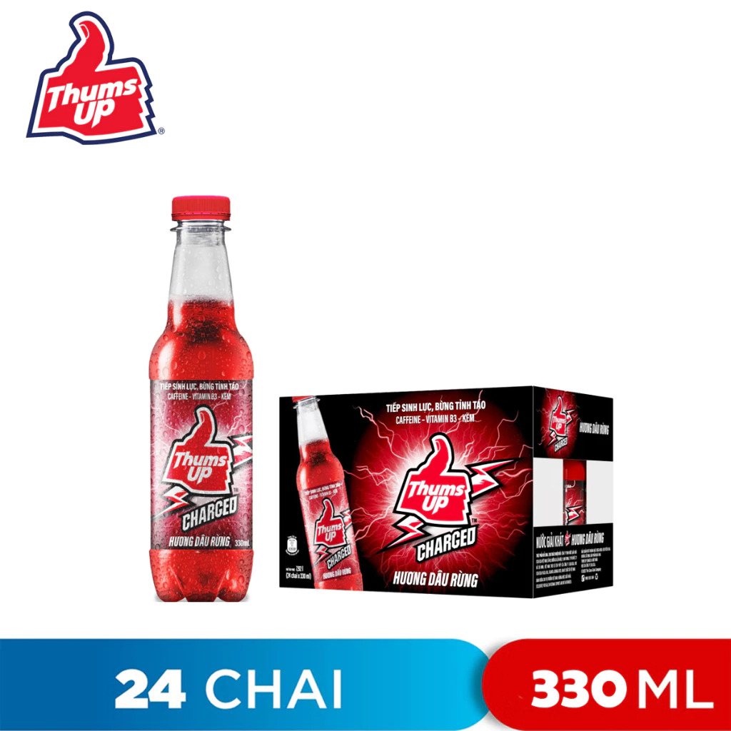Nước tăng lực Thums Up Charged dâu rừng - Hình ảnh 7