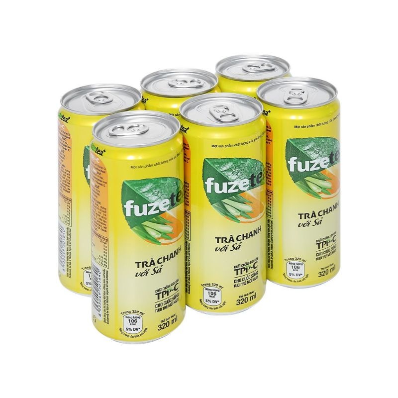 Trà chanh sả Fuze Tea+ - Hình ảnh 3