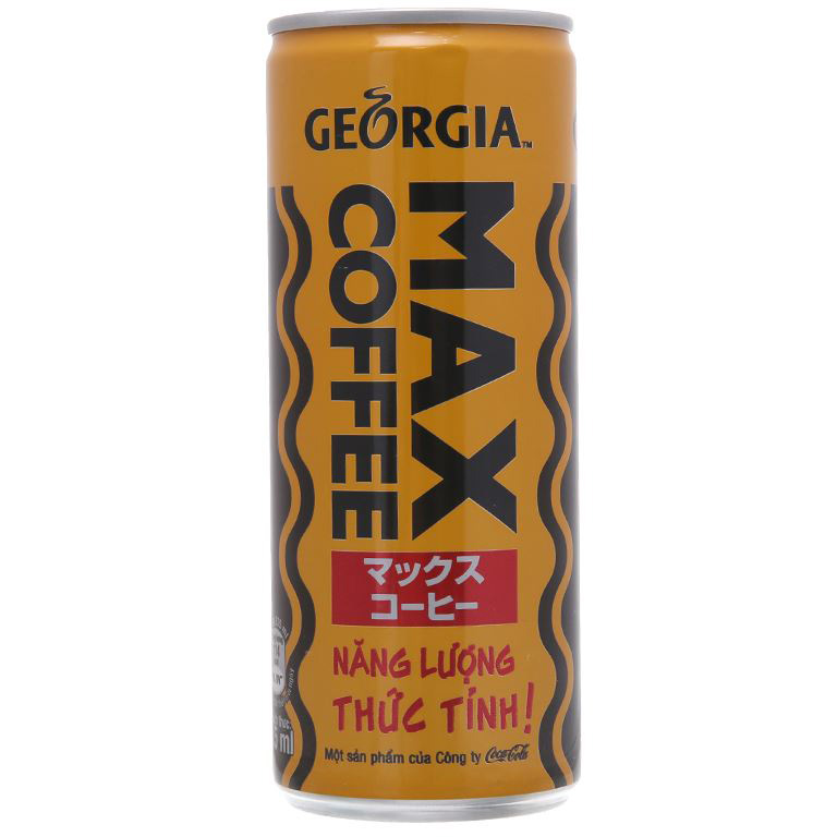 Cà phê sữa Georgia Max Coffee 235ml - Hình ảnh 2