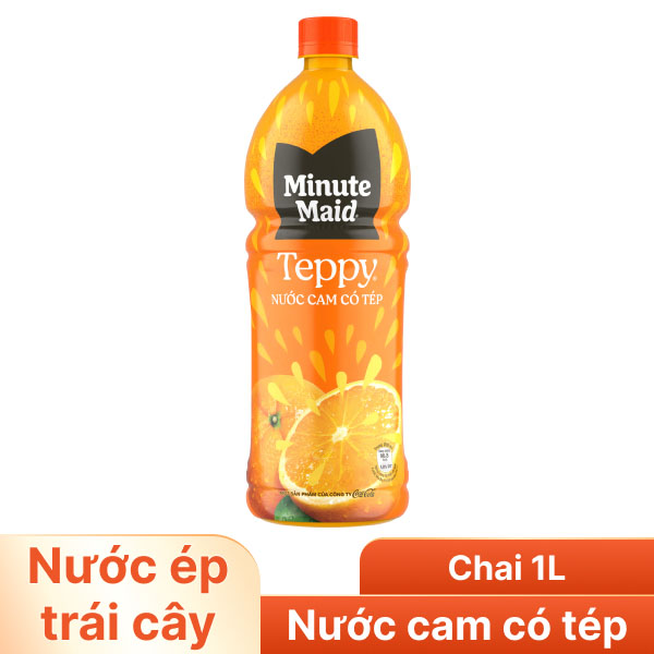 Teppy - nước ép cam nguyên tép - Hình ảnh 5