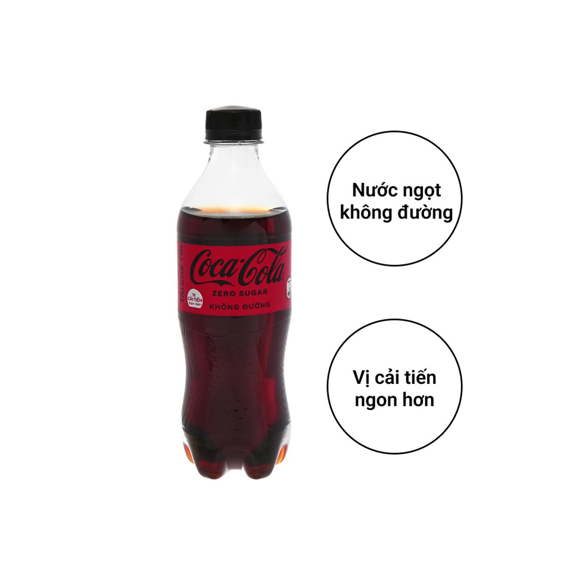Nước Ngọt Coca Cola Zero Chai 390ml