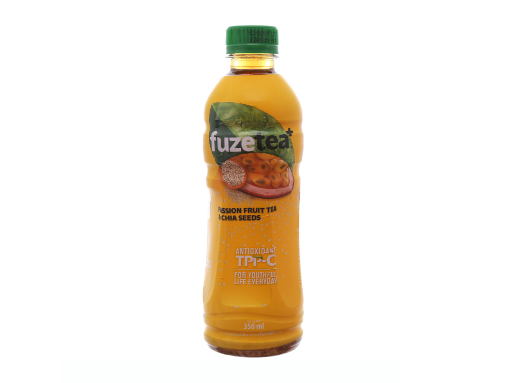 Trà chanh dây và hạt chia Fuze Tea+ - Hình ảnh 2