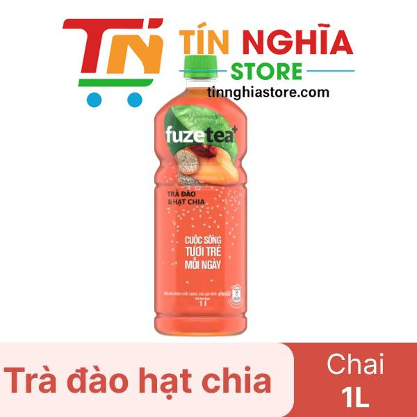 Trà đào và hạt chia Fuze Tea+ - Hình ảnh 8