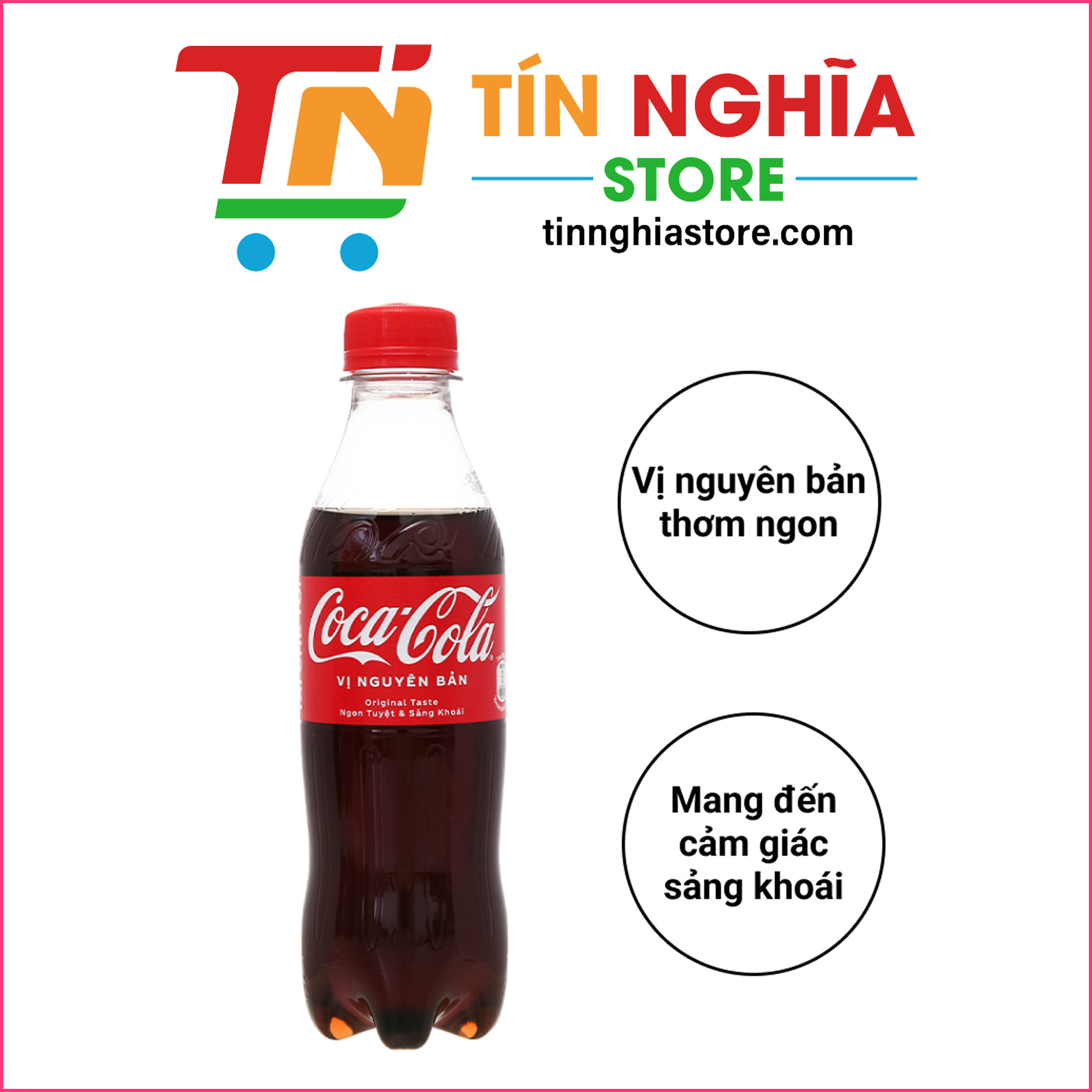 Nước Ngọt Coca Cola Vị Nguyên Bản Chai 300ml
