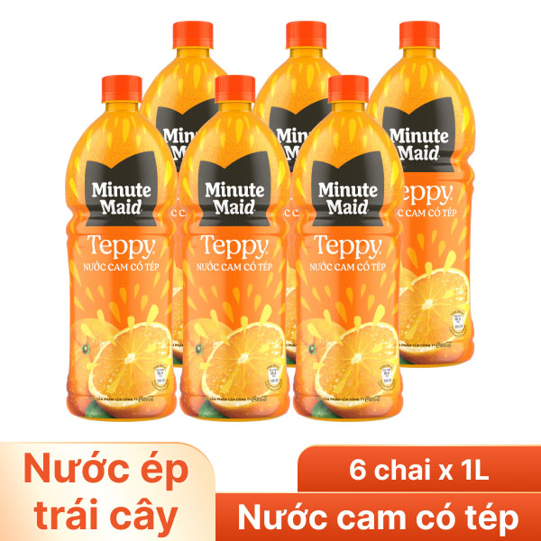 Teppy - nước ép cam nguyên tép - Hình ảnh 6