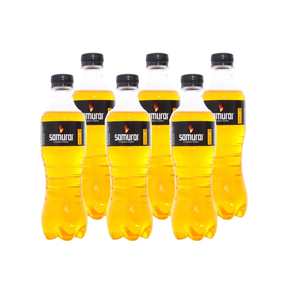 Nước tăng lực Samurai chai vàng 390 mL - Hình ảnh 2