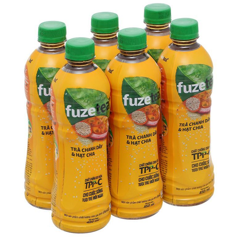 Trà chanh dây và hạt chia Fuze Tea+ - Hình ảnh 6