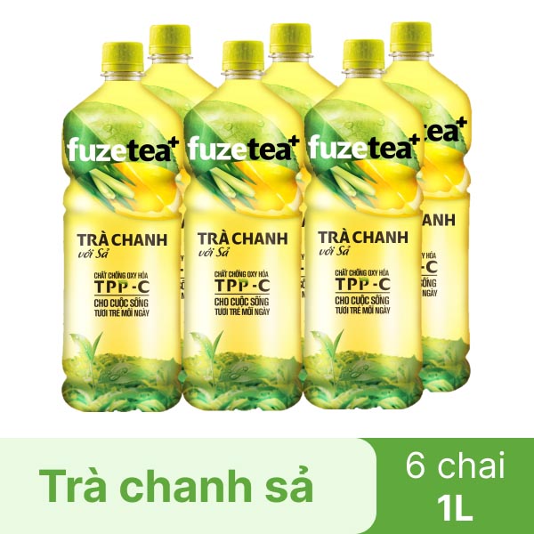 Trà chanh sả Fuze Tea+ - Hình ảnh 9