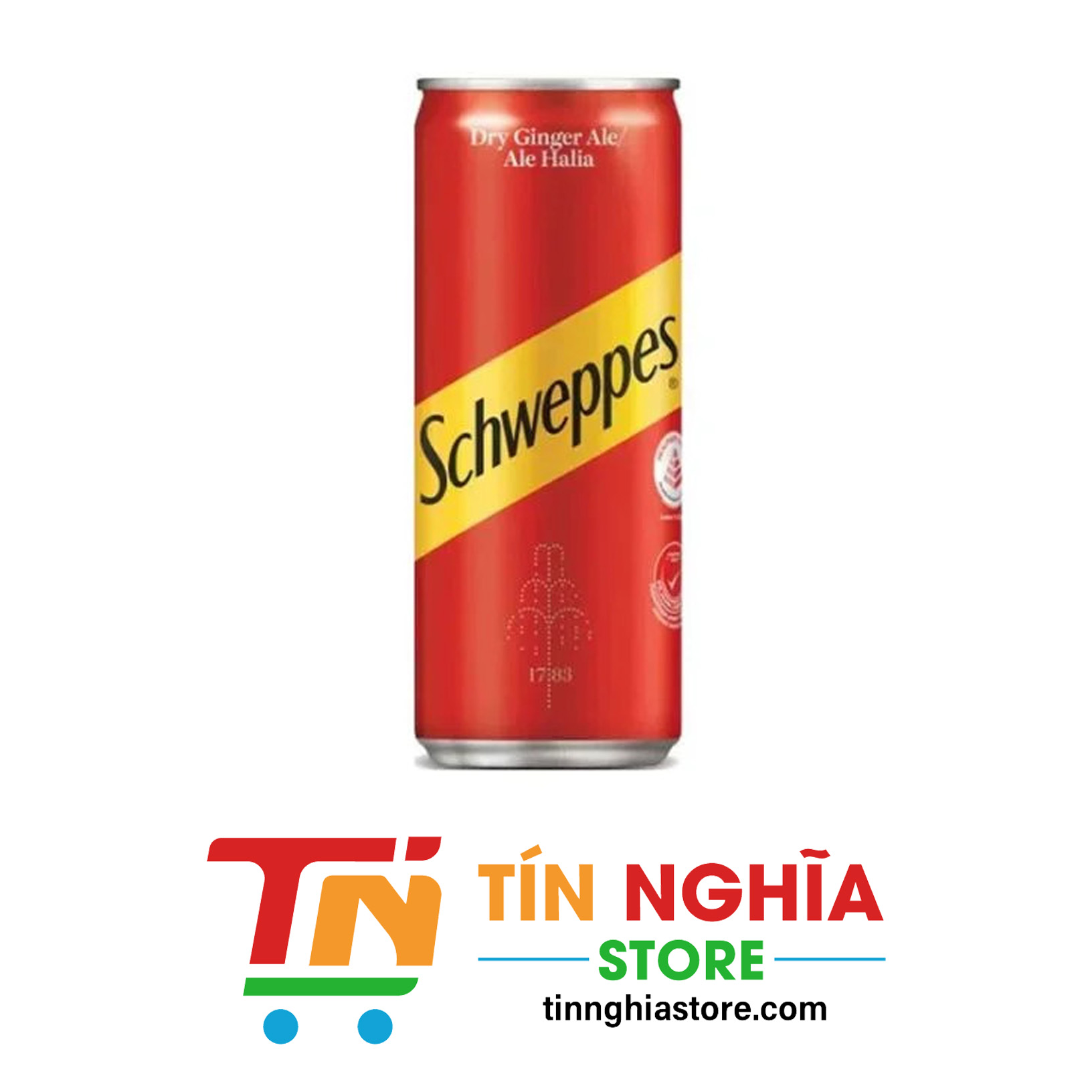 Soda Ginger Ale Schweppes 320ml (gừng)