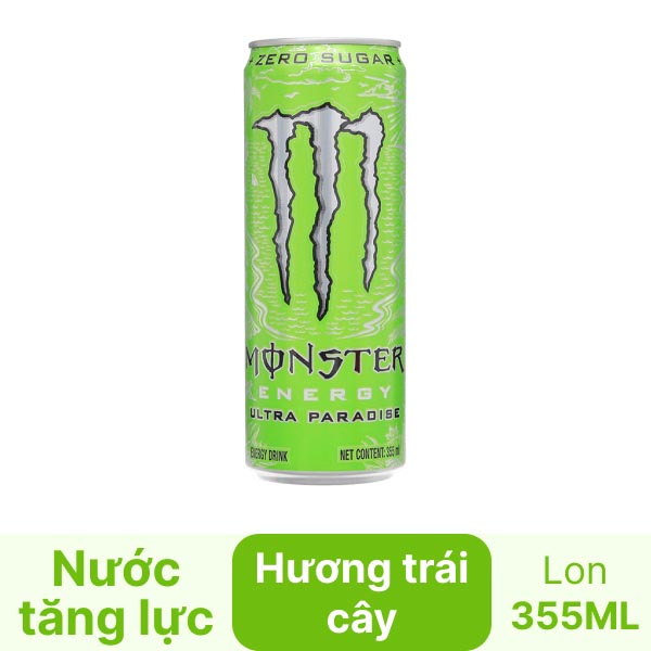 Nước tăng lực Monster vị Táo & Kiwi - Hình ảnh 2