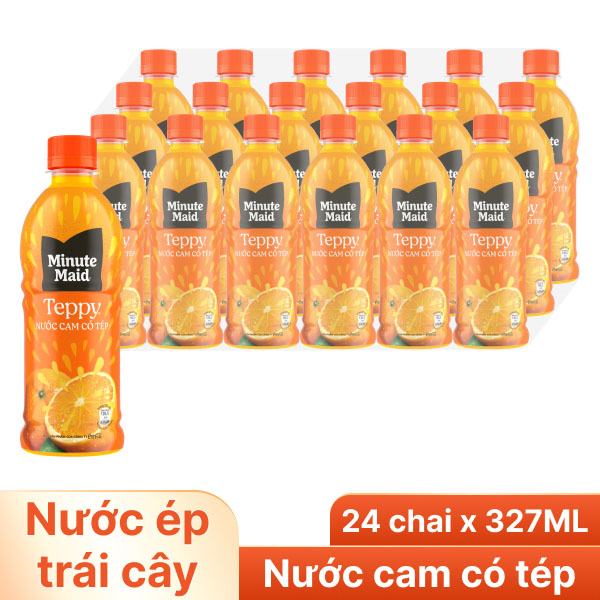 Teppy - nước ép cam nguyên tép - Hình ảnh 4