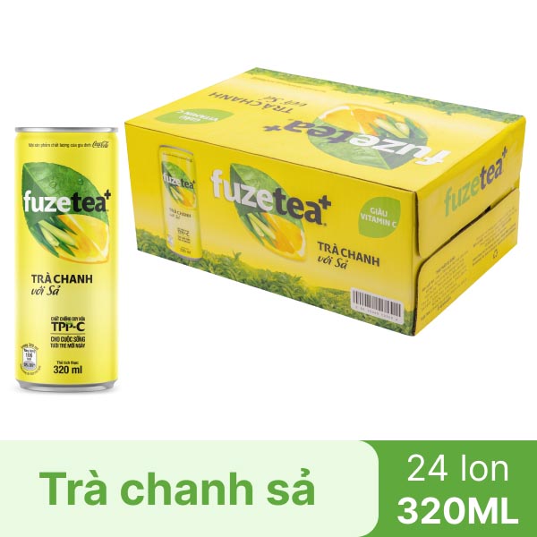 Trà chanh sả Fuze Tea+ - Hình ảnh 4