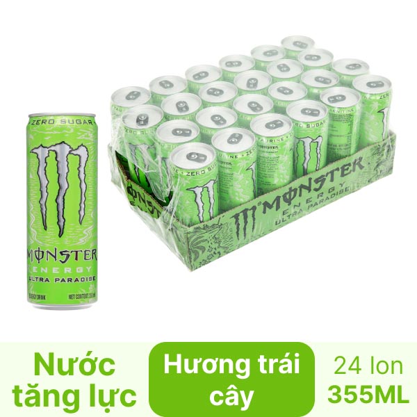 Nước tăng lực Monster vị Táo & Kiwi - Hình ảnh 4