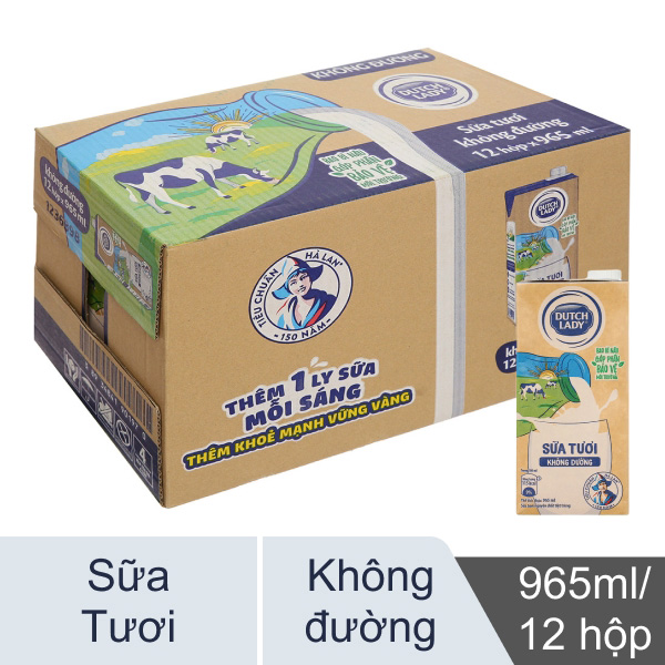 Sữa Tươi Không Đường Cô Gái Hà Lan - Hình ảnh 6